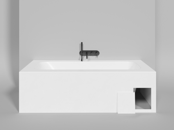 Ванна из литьевого мрамора Salini ORLANDA 190х100 102124MRF